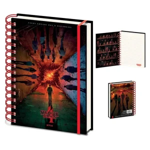 CUADERNO STRANGER THINGS PART 4