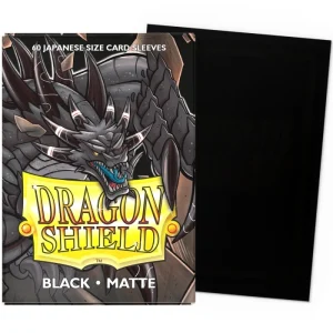 FUNDAS JAPANESE DRAGONSHIELD BLACK MATTE(60)