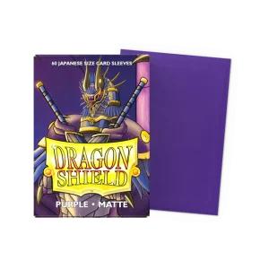 FUNDAS YU GI DRAGONSHIELD PURPLE MATTE(60)