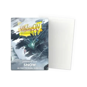 FUNDAS YU GI DRAGONSHIELD SNOW MATTE(60)