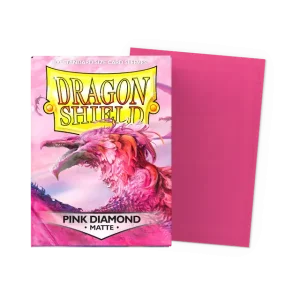 FUNDAS DRAGONSHIELD PINK DIAMOND MATTE (100)