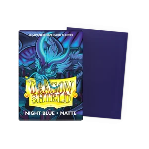 FUNDAS YU GI DRAGON SHIELD NIGHT BLUE MATTE(60)