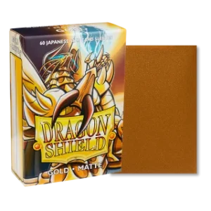 FUNDAS YU GI DRAGONSHIELD GOLD MATTE(60)