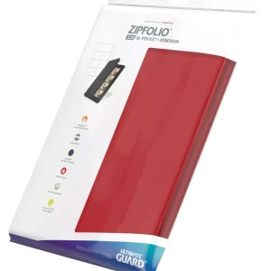 ÁLBUM ZIPFOLIO 16 POCKET ROJO