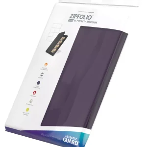ÁLBUM ZIPFOLIO 16 POCKET MORADO