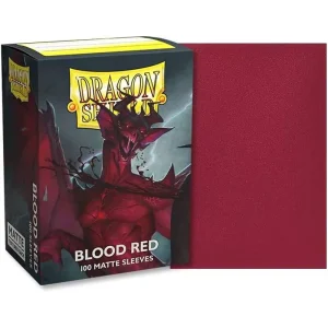 FUNDAS DRAGONSHIELD BLOOD RED (100)