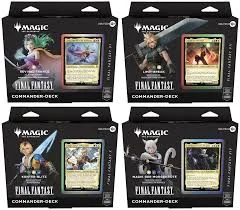 MAZOS COMMANDER FINAL FANTASY INGLÉS