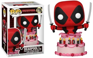 FUNKO  DEADPOOL IN CAKE