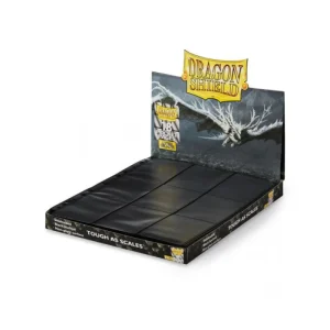 PAGINAS DE ALBUM DRAGONSHIELD BLACK 18 POCKET NEGRO
