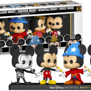 SET DE 5 FIGURAS FUNKO MICKEY MOUSE 50 ANIVERSARIO 5