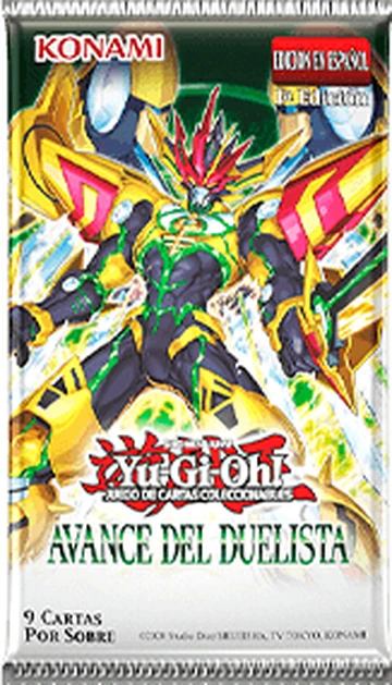 SOBRES YU GI OH AVANCE DEL DUELISTA
