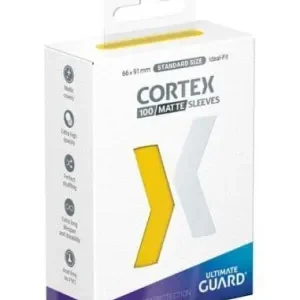 FUNDAS CORTEX AMARILLO MATE