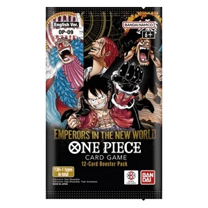 SOBRES ONE PIECE EMPERORS OF THE NEW WORLD OP09