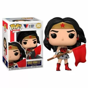 FUNKO POP DC WONDER WOMAN 80TH RED SON 392