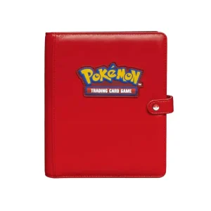 ÁLBUM POKEMON RED SNAP BINDER RED PREMIUM PRO