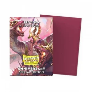 FUNDAS DRAGONSHIELD POMEGRANATE Y GOLD DUAL MATTE