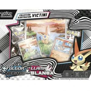 POSTER COLLECTION FULGOR NEGRO Y LLAMA BLANCA VICTINI