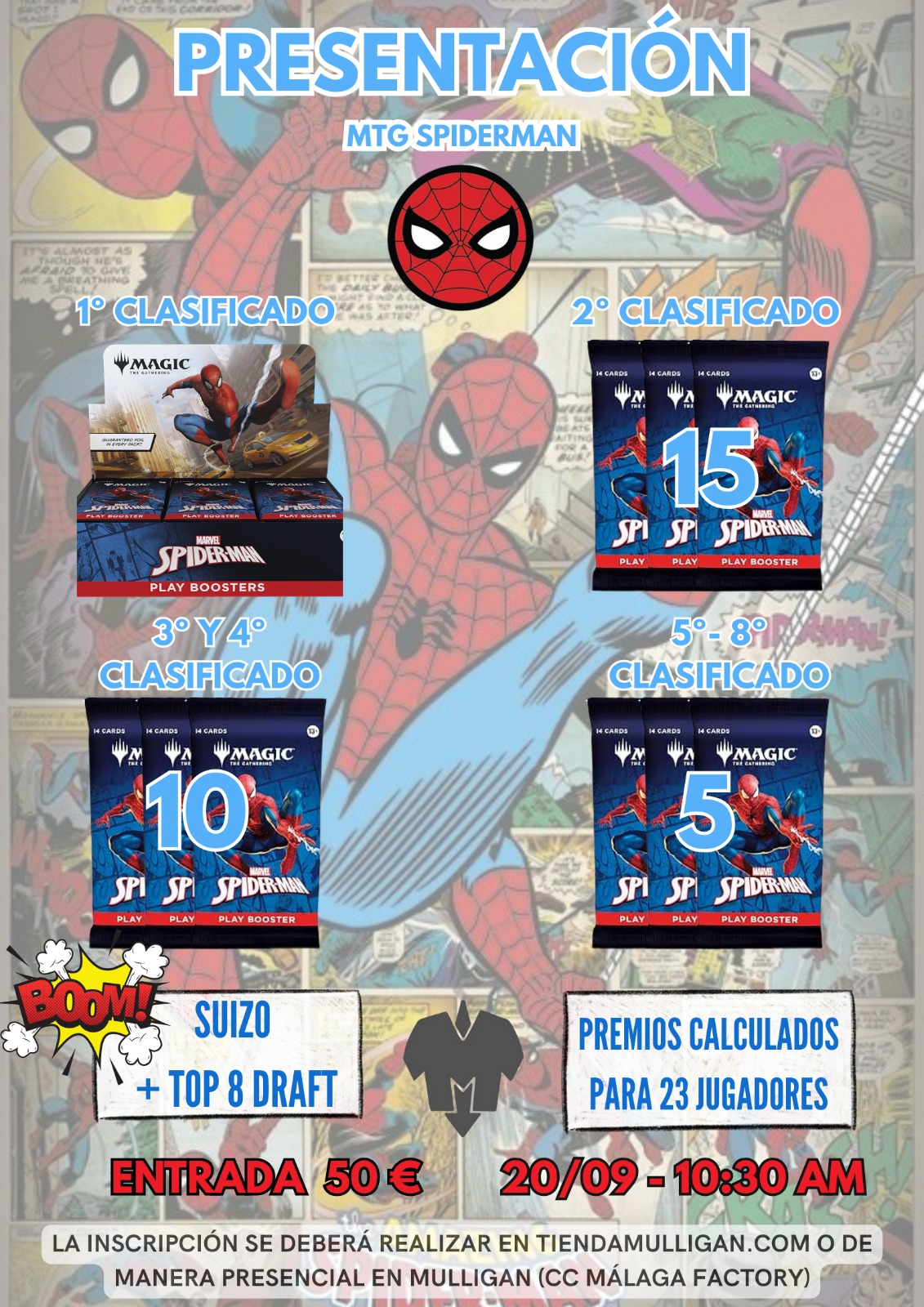 PRESENTACIÓN SPIDERMAN SÁBADO 20