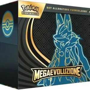 CAJA DE ENTRENADOR DE ÉLITE ETB MEGAEVOLUCION LUCARIO