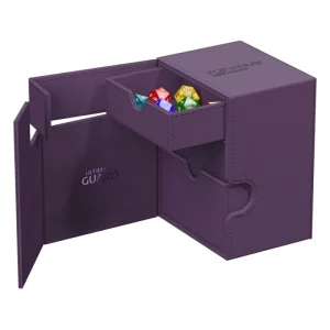 FLIP AND TRAY PURPLE ULTIMATE GUARD 133+