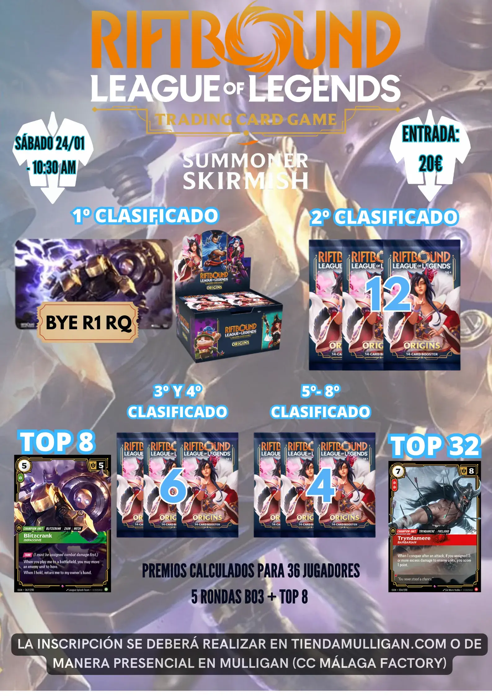 SUMMONER SKIRMISH RIFTBOUND MULLIGAN 24 DE ENERO
