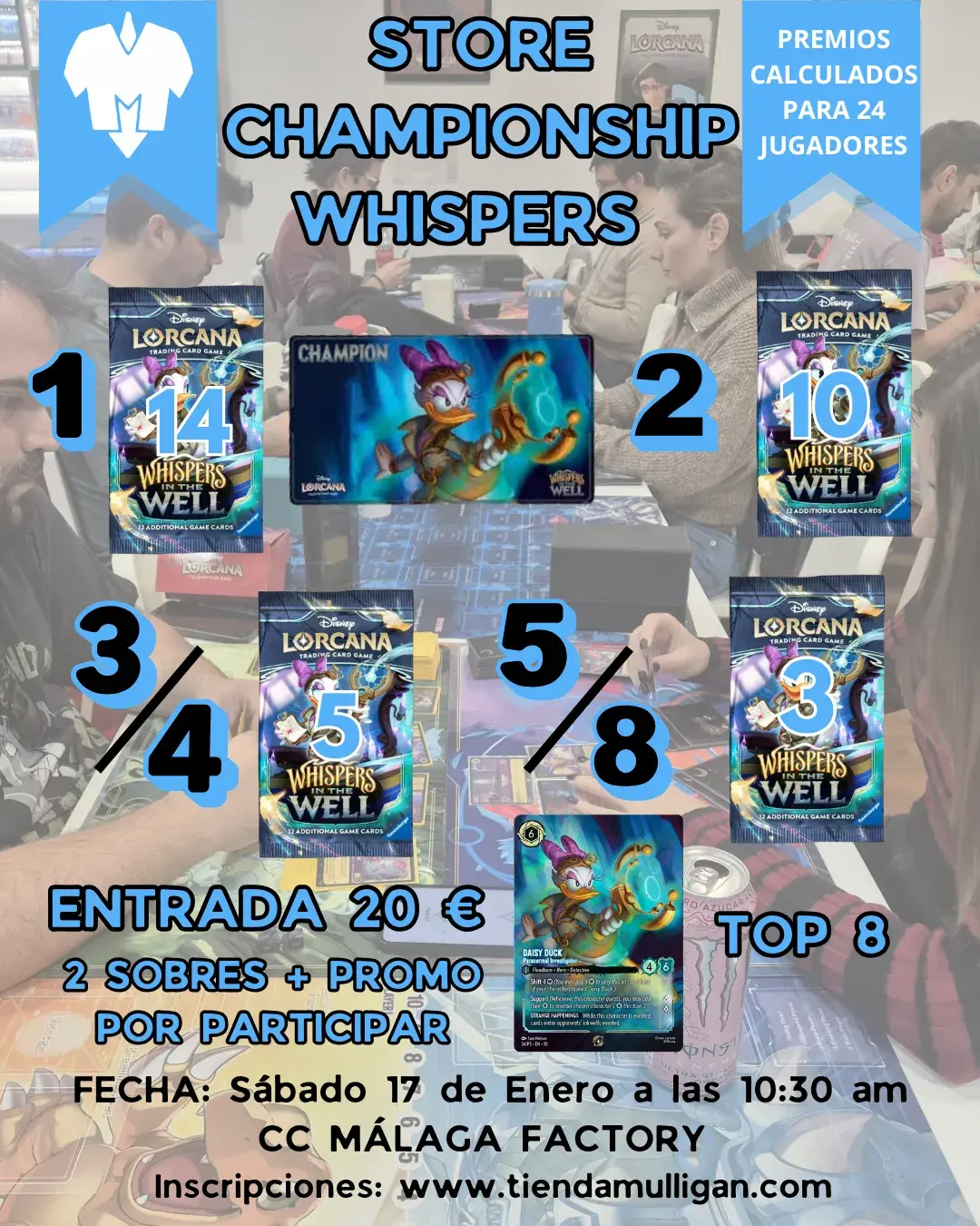 STORE CHAMPIONSHIP LORCANA 17 DE ENERO