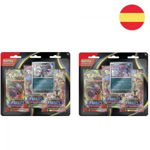 BLISTER DE 3 SOBRES POKEMON FUEGOS FANTASMALES