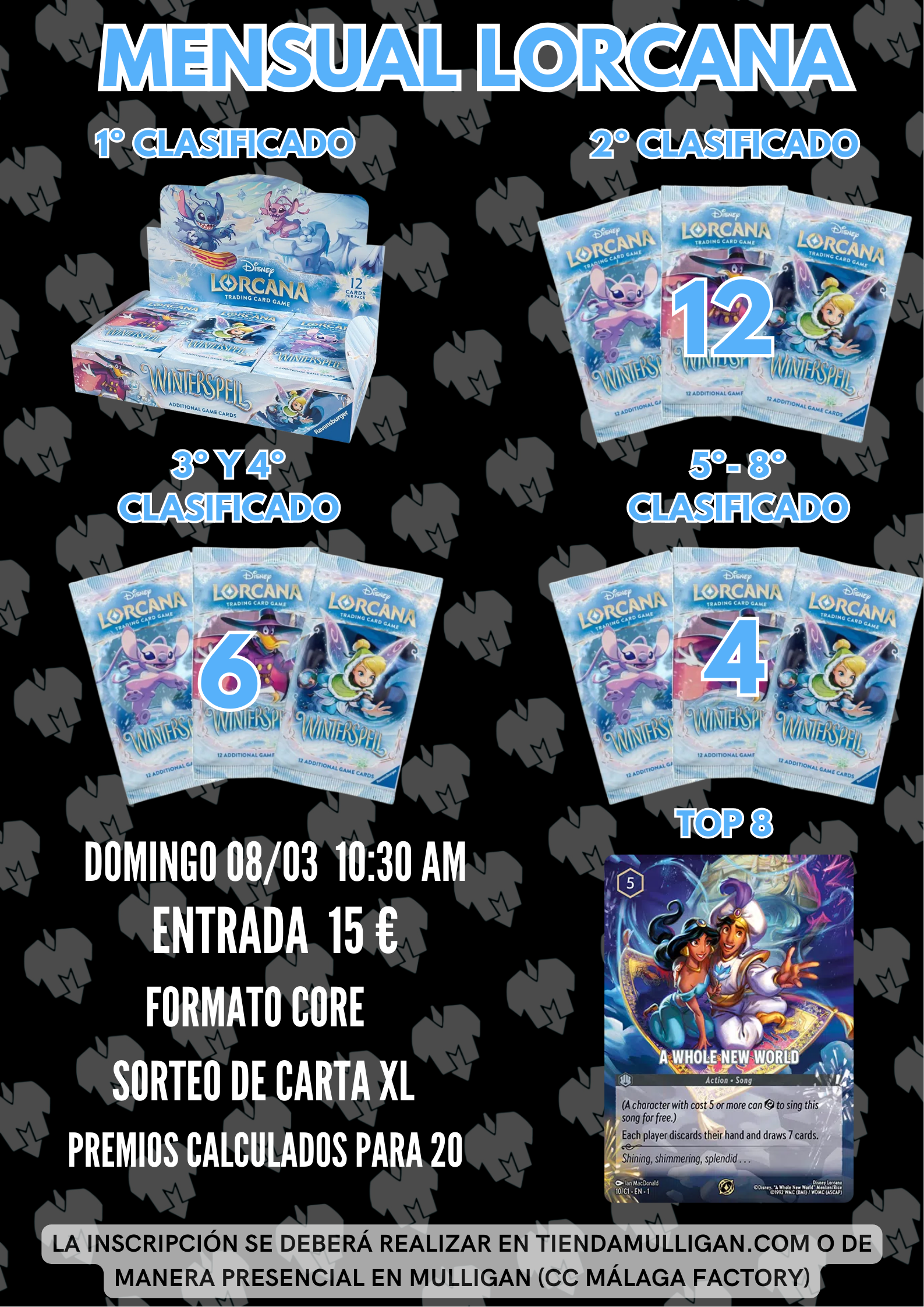 MENSUAL LORCANA 8 DE MARZO