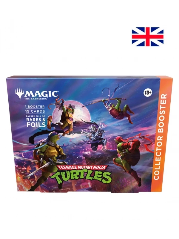 CAJA COLLECTOR TEENAGE MUTANT NINJA TURTLES INGLÉS