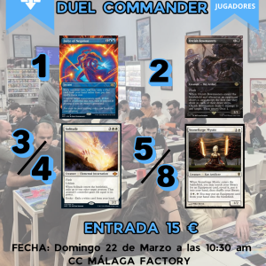 MENSUAL DUEL COMMANDER 22 DE MARZO
