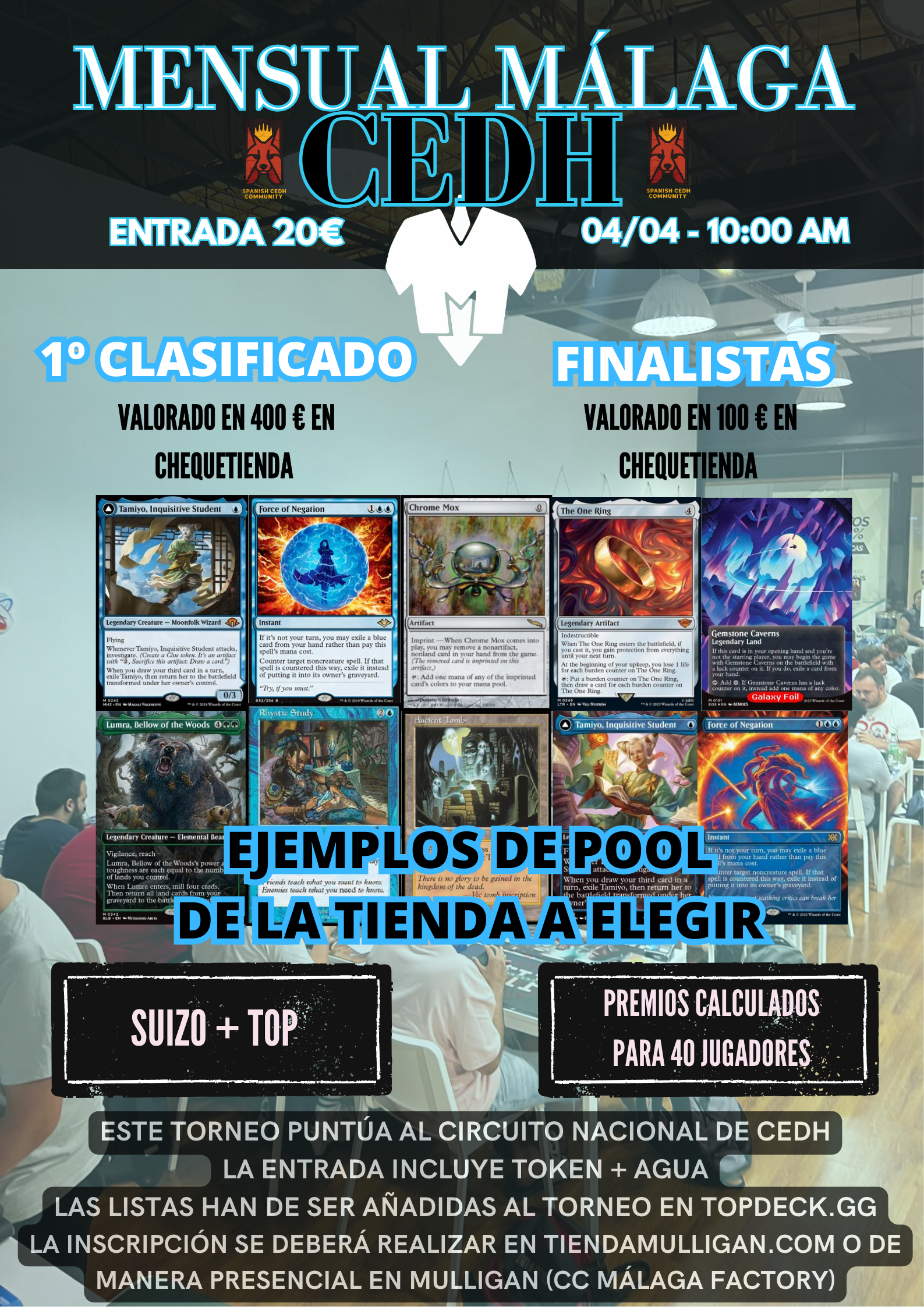 TORNEO COMMANDER cEDH 04 DE ABRIL