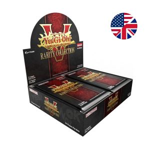 CAJA SOBRES YUGI RARITY COLLECTION V INGLES