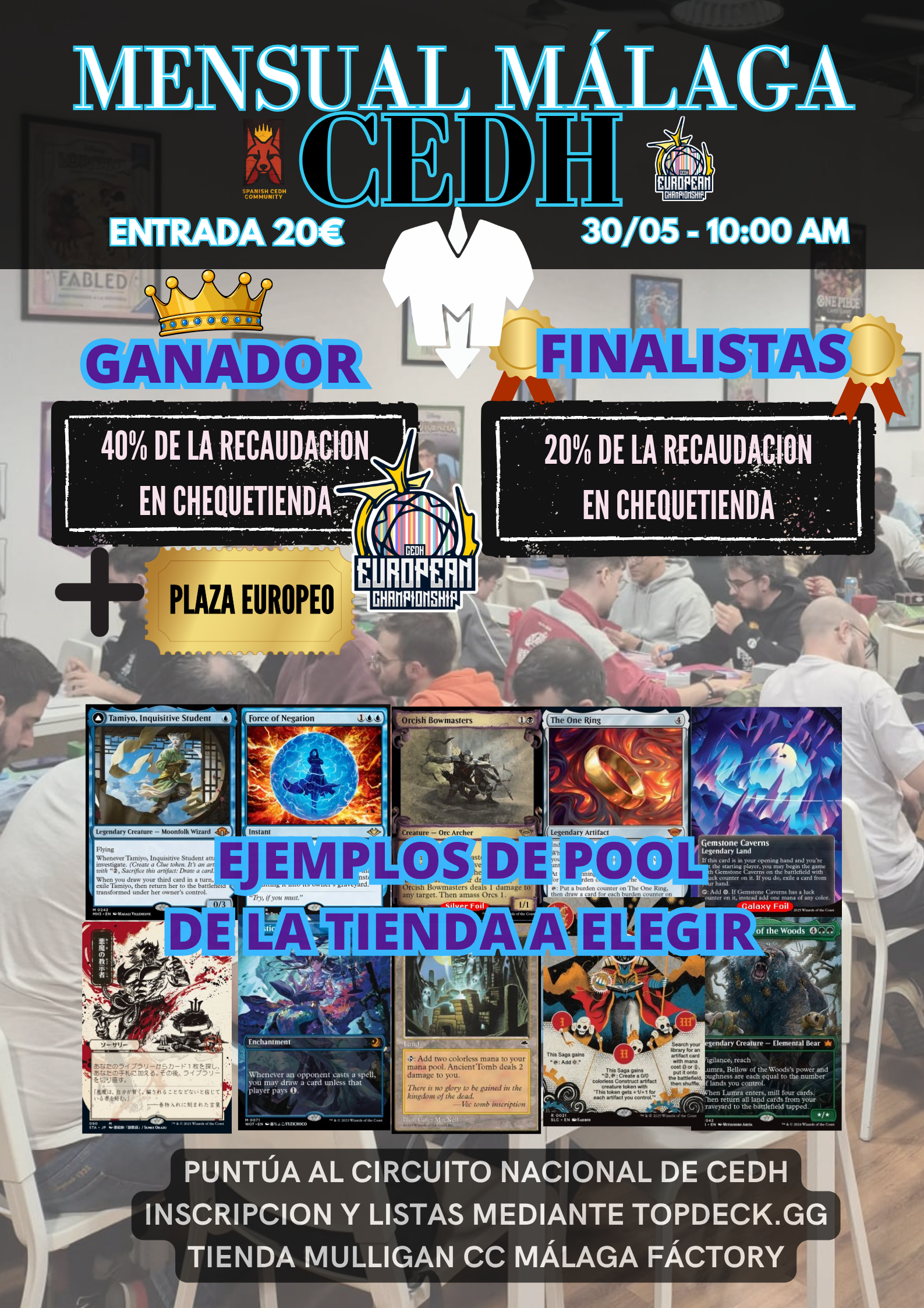 TORNEO COMMANDER cEDH 30 de MAYO