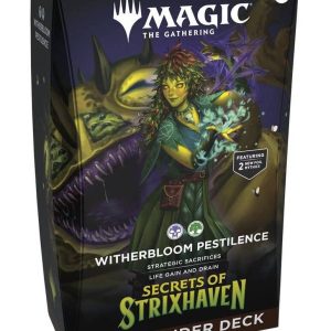 MAZO DE COMMANDER WITHERBLOOM PESTILENCE SECRETS OF STRIXHEAVEN ESPAÑOL