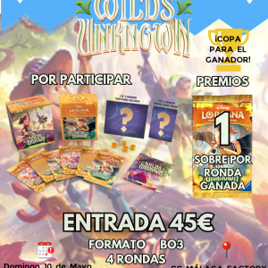 PRESENTACIÓN LORCANA WILDS UNKNOWN