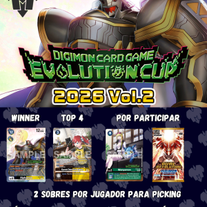DIGIMON EVO CUP VOL 2 13 DE JUNIO