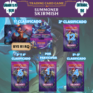 SUMMONER SKIRMISH 11 DE JULIO