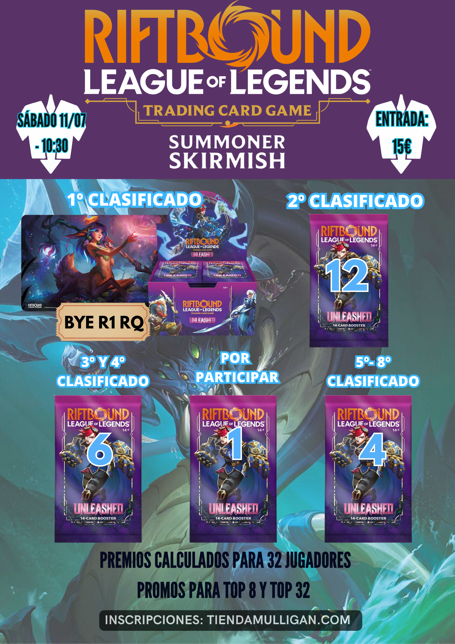 SUMMONER SKIRMISH 11 DE JULIO