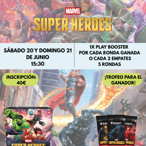 PRESENTACIÓN MARVEL SUPER HEROES SÁBADO 20