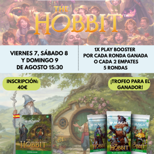 PRESENTACIÓN EL HOBBIT X MTG DOMINGO 9 AGOSTO