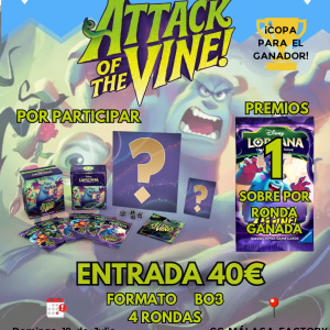 PRESENTACIÓN LORCANA ATTACK OF THE VINE!