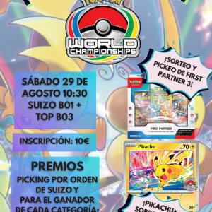 TORNEO WORLD CHAMPIONSHIP POKEMON TCG 29 DE AGOSTO