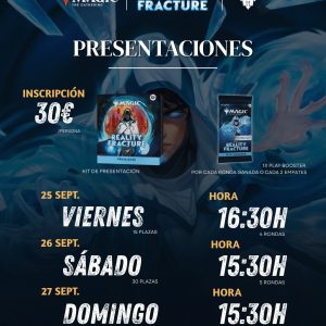 PRESENTACIÓN REALITY FRACTURED DOMINGO 27 DE SEPTIEMBRE