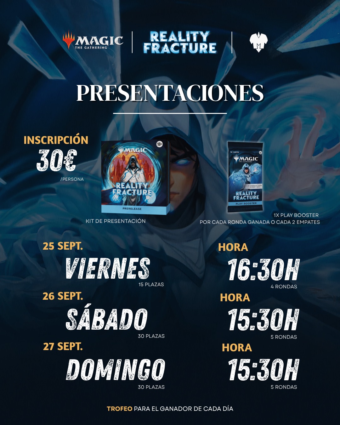 PRESENTACIÓN REALITY FRACTURED SABADO 26 DE SEPTIEMBRE