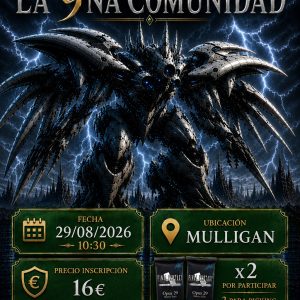 TORNEO CLASIFICATORIO FINAL FANTASY TCG MULLIGAN 29 DE AGOSTO
