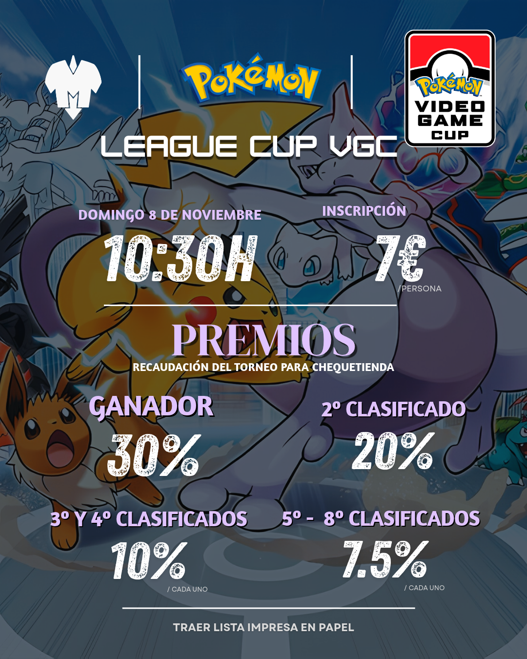 TORNEO POKEMON VGC LEAGUE CUP